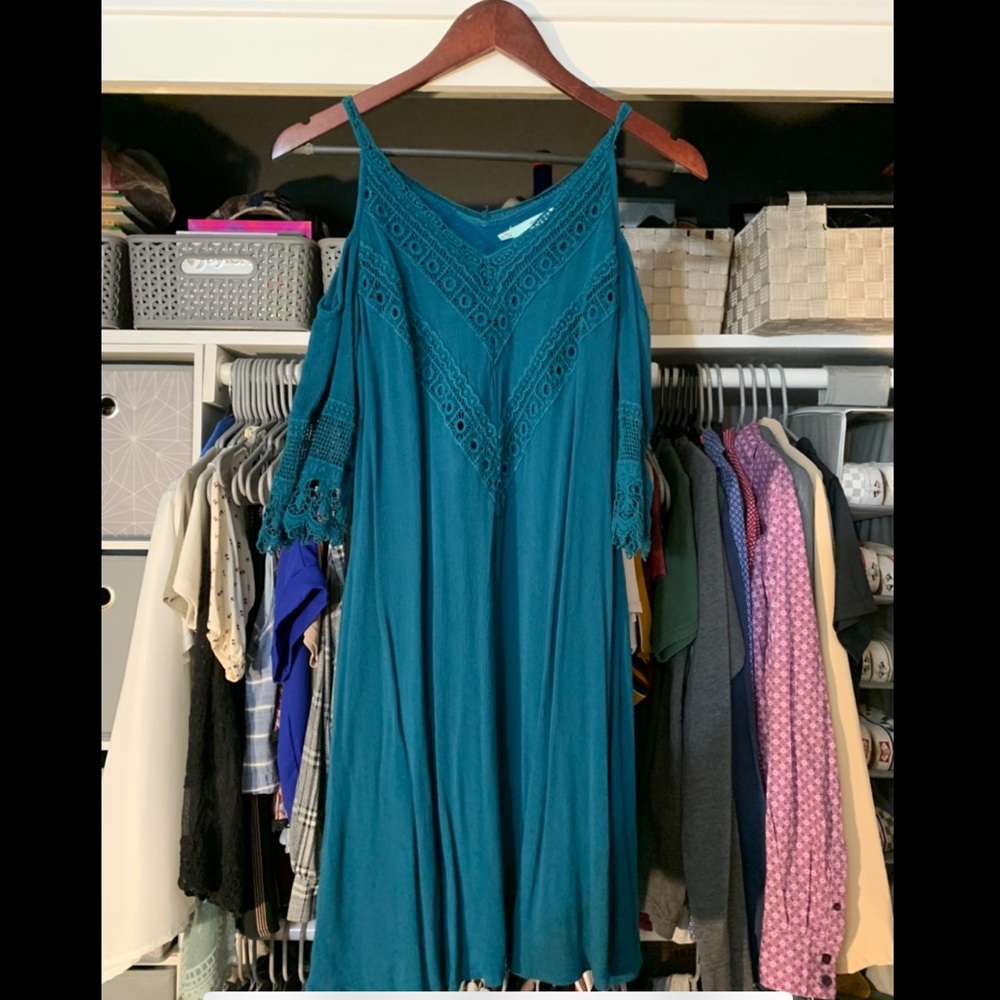 Teal Dress